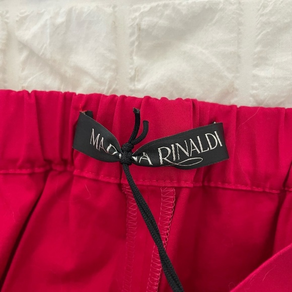 Marina Ronaldi casual red pants - Picture 4 of 8
